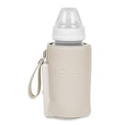 LIONELO Thermup Go Plus Calientabiberones Portátil, Mantiene los Líquidos Calientes, 5 Temperaturas de Funcionamiento de 38 a 50 C, Carga USB, 8h de Funcionamiento Pantalla LCD Silenciosa