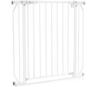LIONELO Truus Slim - Rejilla de protección para escaleras, sin taladrar, Rejilla Protectora para Puerta, Rejilla para Puerta para bebé, Metal, Ancho de 75 a 105 cm, Ajustable