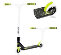 LIONELO Whizz patinetes para niños, Stunt Scooter, de Acrobacias, Freestyle, Ruedas de 110 mm, Ligero, Freno de Guardabarros Trasero, Cubierta de Aluminio, Manillar de Tubo en T Ancho
