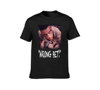 Lionheart Van Damme Action Movie Unisex T-Shirt Printed tee Black Mens Top Shirt S