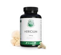 Lions Mane - 2100 mg de extracto de hongo medicinal Hericium (180 cápsulas) - 30% polisacáridos + 5% beta glucano - de fabricación alemana - 100% vegano y sin aditivos - suministro para 3 meses