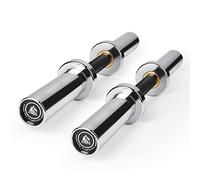 LIONSCOOL Par de mancuernas cargables de 20 pulgadas en grado comercial, barra de mancuernas olímpicas resistentes para entrenamiento de fuerza (capacidad de peso de 350 libras), 4 abrazaderas