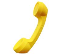 LIONSOUL Auricular Retro con Bluetooth inalámbrico y USB para teléfonos celulares, a Prueba de radiación, Llamada cómoda (Amarillo)
