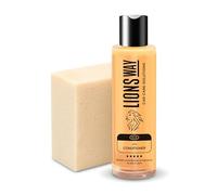 LionsWay: Crema Hidratante y Restauradora de Cuero y Piel. Hidratador, Acondicionador y Reparador Líquido para Asientos de Coche, Vinilo. Renueva y Proteger - Apto Colores. (150ml + Aplicador)