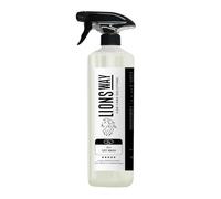 LionsWay: Limpieza de Coche en Seco con Cera de Carnauba. Detailing Profesional. Abrillantador Potente sin Agua. Tratamiento Cerámico Rápido para Coche y Moto. (Dry Wash 1000ml, Sin Bayeta).
