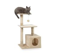 lionto Árbol rascador para Gatos Altura 85 cm, Beige