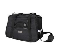 lionto Bolsa Transportín Plegable para Perros Transportín para Perros Bolsa para Perros, Negro