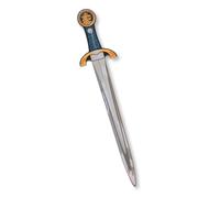 Liontouch - Caballero Noble Espada, Azul - 53 cm | Juguete Medieval de Espuma para Juegos de Imitación para Niños con Tema de León Dorado | Armas Seguras para Disfraces y Vestuario de Niños