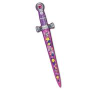 Liontouch - Espada Princesa Unicornio, Niñas Edades de 3-6 Años | Espuma Segura con Flores y Piedras Preciosas | Ideal para Juegos de rol y Disfraces y Trajes Reales