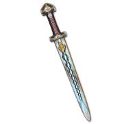 Liontouch Espada Vikinga para Niños - Harald, Roja, 3+ | Espada Medieval De Juguete En Espuma - Complemento Para Disfraz Vikingo, Juego De Rol Y Aventuras Imaginativas
