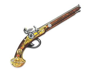 Liontouch - Pistola de Napoleón, Niños Edades de 3-8 Años | Juguete de Espuma para Juego Simulado en Estilo Francés Auténtico | Armas Seguras y Armadura para Disfraces de Niños