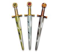 Liontouch - Set de Espadas de Colección de Espuma, Paquete de 3 para Niños y Niñas de 3+ Años | Juguete en Estilo de Caballero Medieval | Seguro y Duradero para Juegos Medievales y Disfraces