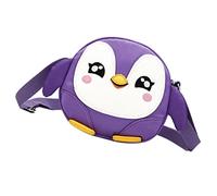 LIOOBO 1 Pieza Bolsa Cruzada para Niña de Dibujos Animados Bandolera Mini Adorable Color para Escuela y Ligera y Duradera con Correa