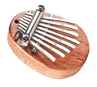 LIOOBO 1 pieza Piano de Pulgar Kalimba de Madera Portátil de Teclas Instrumento Musical para Principiantes y Adultos para de Melódicos y Practicar Habilidades Musicales