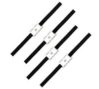 Lioobo 2 piezas tracción stollen helados nieve antideslizante zapatos steigeisen 10 dientes pinchos paseo tracción para invierno caminar senderismo escalada joggen, color 4