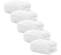 LIOOBO 5 Piezas Toalla Cuadrada De Algodón Paño Para Eructar Toalla Para Saliva Paño De Muselina De Gasa Para Uso Diario