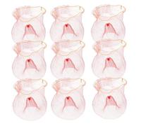 LIOOBO 50piezas Bolsas para Sandía Engrosadas Bolsa De Malla Tejida De Punto Pequeño De Almacenamiento para Frutas y Verduras para Uso Invernadero