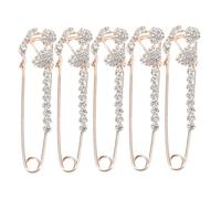 LIOOBO 5piezas Broche De Cereza Esmaltado Para Mujeres Alfiler De Joyería Casual Pin Para Bufanda o Sombrero Accesorio Elegante Para Bodas y Fiestas