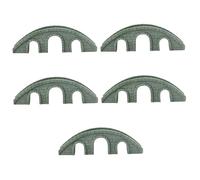 LIOOBO 5piezas Estatua Mini Puente De Piedra Vintage para Jardín Decoración De Paisaje y Bonsái Adorno De Microescena para Terraza y Balcón Diseño Elegante y Realista