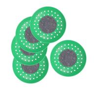 LIOOBO 5piezas Nido De Cría De Plástico para Palomas Tazón De Incubación Accesorio Práctico para Aves Base Segura y Malla Pequeña para Proteger Las Patas