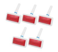 LIOOBO 5piezas Peine Para Mascotas Removedor De Peine Para Quitar El Pelo De Mascotas Para Perros Pequeños y Gatos Cuidado Del Cabelludo