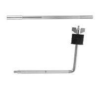 LIOOBO Accesorio de Brazo de Platillo Ajustable Metálico Extensión Corta para Batería, Soporte de Montaje para Platillos Splash y Crash, Adecuado para Bateristas Profesionales y