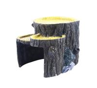 LIOOBO Adorno de Resina para Acuario y Terrario Refugio Seguro para Peces y Camarones, Decoración Paisajística Adecuado para Esconderse y Proteger