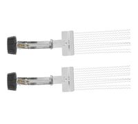 LIOOBO Alambre para Caja de Batería 2 Piezas de Hierro Diseño de Media Bobina, Accesorio para Instrumento de Percusión, Cuerda de Sonido para Caja, Uso en Batería y Percusión Profesional