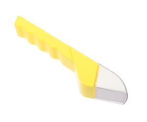 LIOOBO Atrapador de Insectos Manual Amarillo, Pinza para Captura Segura de Arañas y Abejas, Herramienta Portátil para Control de Insectos en Hogar y Jardín, 1 Pieza
