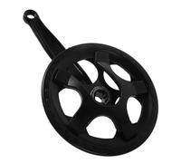 LIOOBO Bielas Bicicleta Montaña Dientes Cuadrado Manivela para Sola Fácil Instalación Unisex Compatible