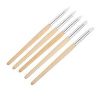 LIOOBO Bolígrafo Limpiador de Esferas de Reloj 5 Piezas, Cepillo Plástico para Eliminar Rayones y Polvo, Herramienta Portátil para Limpieza de Movimiento y Reparación de Relojes, Uso