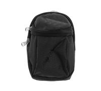 LIOOBO Bolsa de Tees de Golf Bolsa de Lona Ligera Bolsa de Golf Mini Bolsa de Accesorios Bolsa de Accesorios de Golf (Negro)