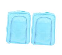 LIOOBO Bolsa de Viaje para Zapatos de Poliéster Resistente al Agua, 2 Piezas para Organizar y Proteger Zapatillas Durante Viajes y Uso Diario