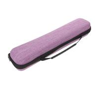 LIOOBO Bolsa para Grabadora y Flauta Portátil de Eva con Cremallera, Color Púrpura, Estuche de Transporte para Instrumentos de Viento, Accesorios para Viaje y Uso al Aire Libre