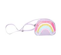 LIOOBO Bolso Macaron para Niñas Bolsa de Hombro para Cambios y Pequeños Objetos para Escuela y