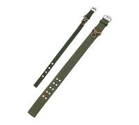 LIOOBO Collar Ajustable de Lona para Ovejas Correa Resistente y Duradera de Cría para Ganado Collar de Seguridad para Animales 2 Piezas
