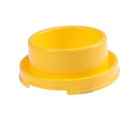 LIOOBO Comedero para Mascotas Cuenco Circular Antimanchas para Perros y Gatos Material Plástico Resistente de Limpiar Diseño Antideslizante para Alimentos y Agua