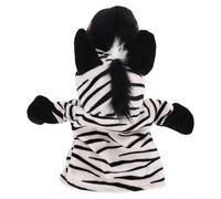 LIOOBO de Mano de Zebra para Juguete de Peluche Suave para Kindergarten Fomento Interacción Familiar y Aprendizaje Divertido