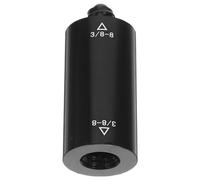 LIOOBO Extensión de Taco de Billar de Aluminio Durable, Accesorio Adaptador 3/8-8 para Alargador de Taco, Herramienta Extensible Ligera de 1 Onza, Adecuado para Juegos de Billar y