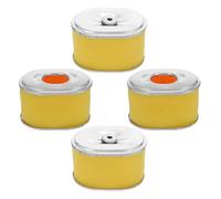 LIOOBO Filtro de aire 4pcs 10x7.3x6.4 cm de papel y esponja para bomba de agua y lavadora a presión, filtración eficiente, ambientes polvorientos