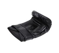 LIOOBO Guantes de PU para Adultos Almohadillas de Entrenamiento para Kickboxing y Taekwondo Diseño y Transpirable Color Negro