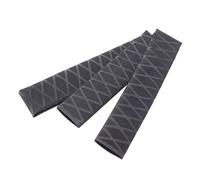 LIOOBO Manga de caña de Pescar Envoltura Tubería Protectora de poliolefina Retráctil Manga de Varilla Antideslizante Cubierta de la manija (Negro)