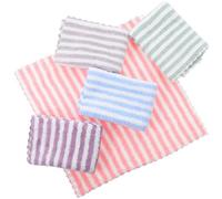 LIOOBO Mantas para Mascotas Pequeñas 5piezas Coralina Absorbente para Baño y Lecho Hámster Cobaya Cama Transpirable para Jaulas Colores Surtidos Rosa Gris Violeta Azul y Verde