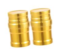 LIOOBO Mini Quemador de Alcohol Portátil 2 Piezas Aleación de Aluminio Calentador de Camping Lámpara de Alcohol Herramienta de Calentamiento para Exteriores para y Picnic