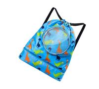 LIOOBO Mochila Material PVC Cordón Compartimento Seco y Húmedo para Natación Gran Capacidad Adecuado para Playa y Escuela