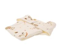 LIOOBO Pañales Reutilizables para Bebés de Algodón Blanco, Transpirables y Portátiles, Ideales para Caminar y Viajar Bebés y Recién Nacidos
