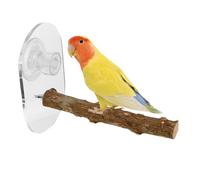 LIOOBO Percha De Madera para : Plataforma Portátil para Pájaros, Jaula De Entrenamiento para Cacatúas, Periquitos, Agapornis Y Accesorios para Jaulas.
