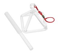 LIOOBO Pirámide Cantora de Cristal de Cuarzo 2 Piezas Pequeño 3 Pulgadas Palo de Percusión para Meditación y Terapia de Sonido Relajante en Hogar y Yoga Varios estilos