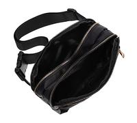 LIOOBO Riñonera De Moda para Mujer Bolsa De Cintura para Mujer Negra Ajustable Ligera Riñonera De Viaje Deportiva para Correr Senderismo y Uso Diario