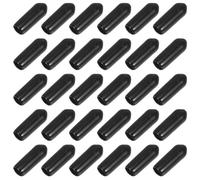 LIOOBO Tapones para Tubos de Acuario 300 Unidades PVC Negro 4,5 Mm para Divisor de Aire, Cubiertas Protectoras Antirretorno Compatibles Bombas y Sistemas de Filtración para